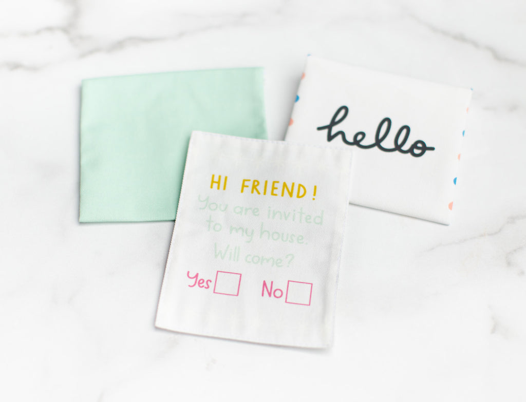 Letters and envelopes made of fabric used for imaginary play. Entrepreneurial toys for kids ideas online shop